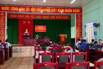 UBND xã Sơn Thượng tổ chức Hội nghị Tổng kết công tác Cải cách hành chính, Chuyển đổi số năm 2024; triển khai nhiệm vụ năm 2025